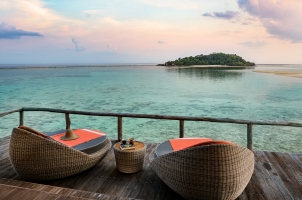 Bawah Reserve - Overwater Bungalow Deck