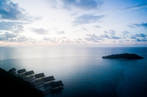 Bawah Reserve - Overwater view