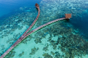 Bawah Reserve - Wooden Jetty