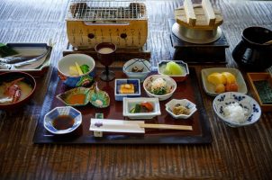 Japan - Ryokan Kurashiki - Breakfast