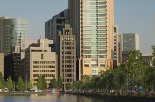 The Peninsula Tokyo - Day Exterior with Moat