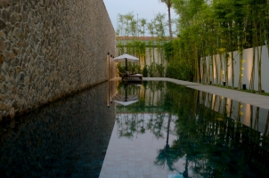 Amansara -Lap pool
