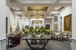Cambodia - Raffles Hotel Le Royal  - Dining Room