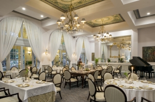 Cambodia - Raffles Hotel Le Royal  - Dining Room