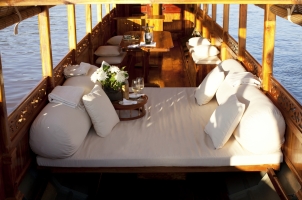 Amantaka - River Boat Interior