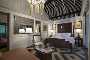 Rosewood Luang Prabang - Riverside Villa Bedroom