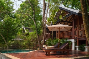 Rosewood Luang Prabang - Waterfall Pool Villa Terrace