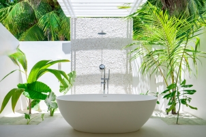 Baglioni Resort Maldives - Beach Villa Bathroom