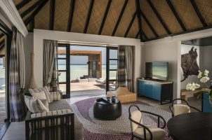 Maldives-Four-Seasons-Kuda-Haraa-Bawa-Tours-Travel-Sunset-suite-bedroom