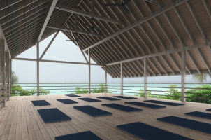 COMO Cocoa Island - Shambhala Retreat Yoga Pavilion