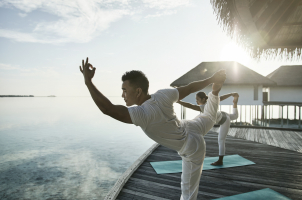 COMO Maalifushi Malediven - Yoga