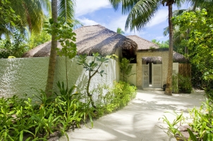 Maledives COMO Maalifushi - Garden Suite Entrance