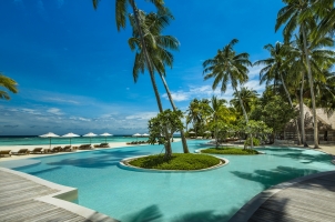 Maledives COMO Maalifushi - Swimming Pool