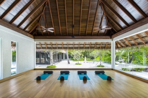 Maledives COMO Maalifushi - Yoga Studio