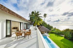 Maledives COMO Maalifushi - COMO Residence Balcony