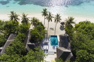 Kanuhura Maldives - Aerial View