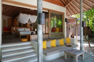 Maledives Six Senses Laamu - Beach Villa