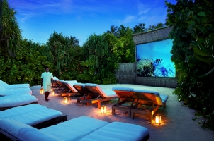 Maledives Six Senses Laamu - Jungle Cinema