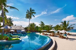 Maledives Six Senses Laamu - Swimming Pool