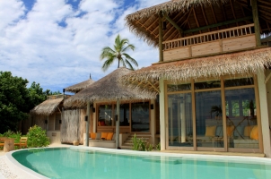 Maledives Six Senses Laamu - Two bedroom Lagoon Beach Villa with Pool