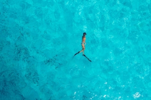 Maledives Soneva Aqua - Aqua Free Diving