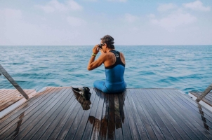 Maledives Soneva Aqua - Aqua Free Diving