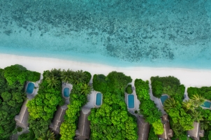 Maledives Soneva Fushi - Fushi Aerial Island