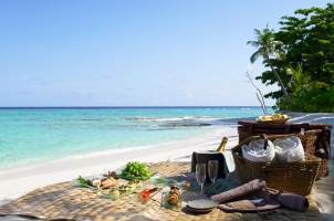 Maledives Soneva Fushi - Picnic