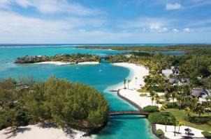 Shangri La's Le Touessrok - view from the resort