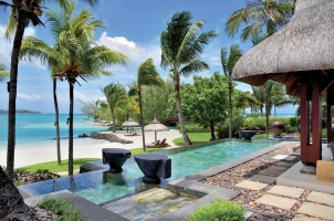 Shangri La's Le Touessrok - Beach Villa Terrace