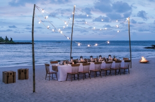 Shangri La's Le Touessrok - Dinner