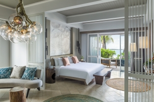 Shangri La's Le Touessrok - La Suite Bedroom