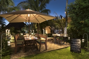 Mauritius The Oberoi Beach Resort - Fire N Smoke