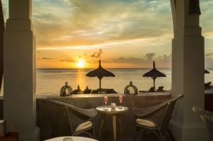 Mauritius The Oberoi Beach Resort - Sunset