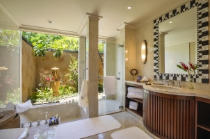 Mauritius The Oberoi Beach Resort - Villa Bathroom