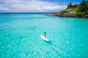 Seychelles North Islands - StandUp Paddle Boarding