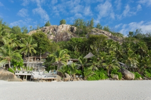 Seychelles North Islands - View from the Beach