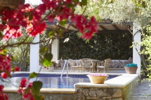 Hacienda De San Rafael - East garden