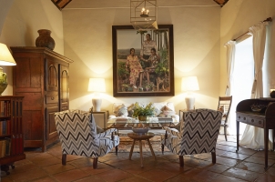 Hacienda De San Rafael - Living room