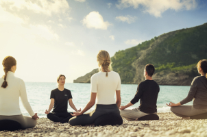 SHA Wellness Clinic Spain - Meditation on the beach