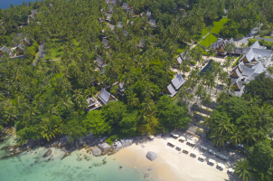Amanpuri Aerial View Pansea Beach