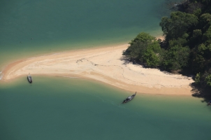 Six Senses Yao Noi - aerial view of phang ngan bay