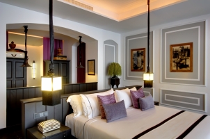 Thailand The Siam Bangkok - Maenam Suite Bedroom
