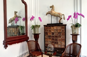 Thailand The Siam Bangkok - Lobby Corner Detail
