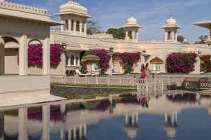 Luxury hotel shoot for the Udaivilas in Rajasthan. Photo by hotel photographer Amit Mehra.