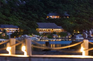 Six Senses Ning Van Bay - Resort View from Jetty