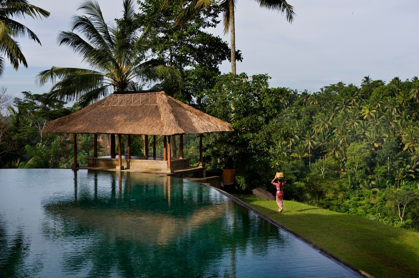 Infinity-Pool im Amandari, Bali