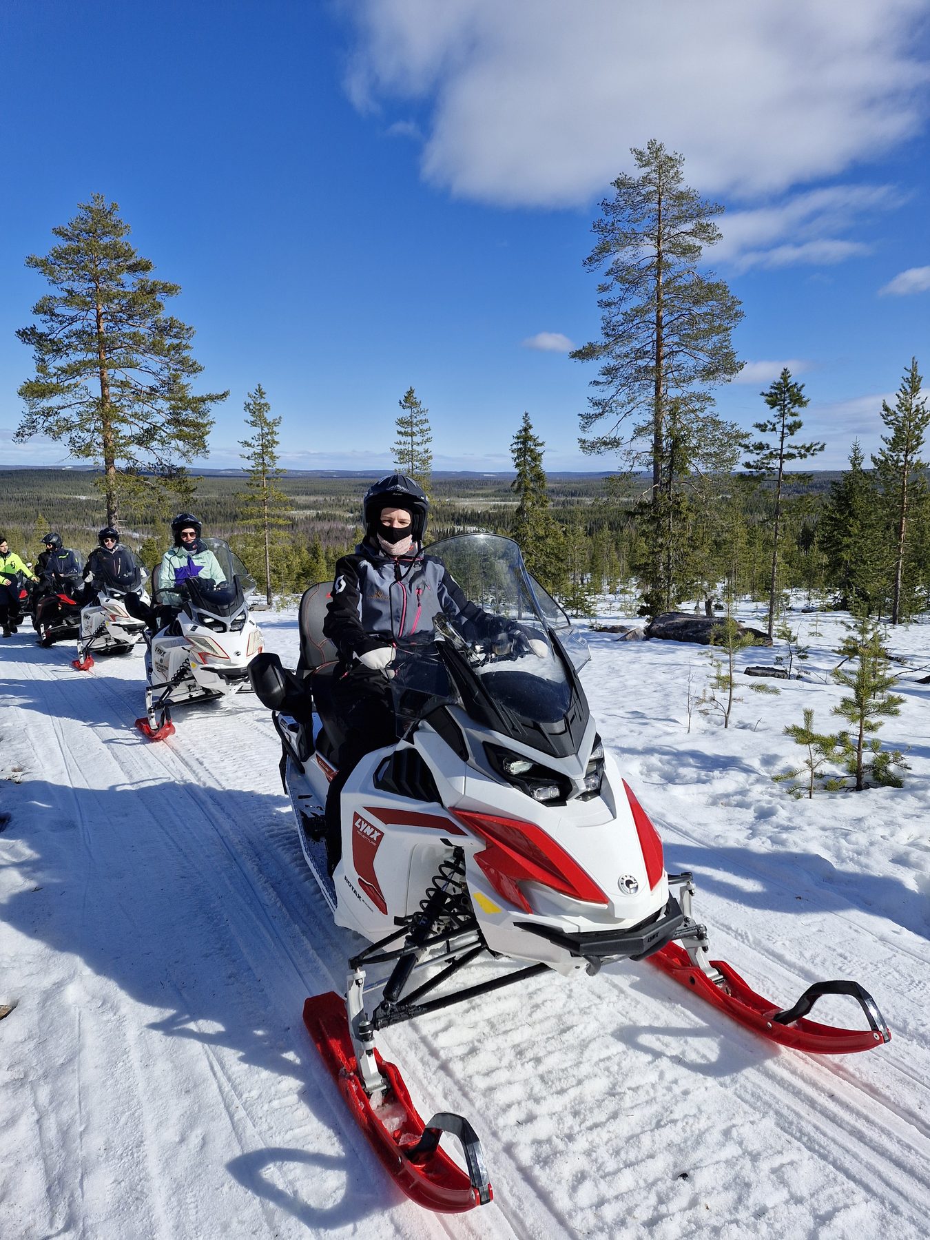 BAWA Schneemobiltour in Lappland